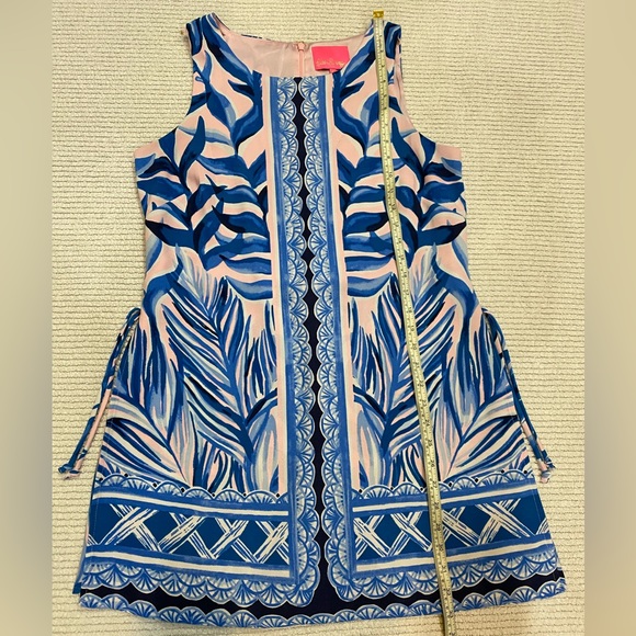 Lilly Pulitzer Donna Romper Pink Tropics Heat Wave Size 8 EUC - Picture 4 of 16